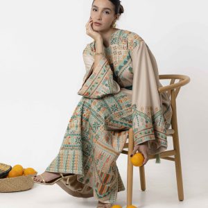 Authentic Thoub in Gold